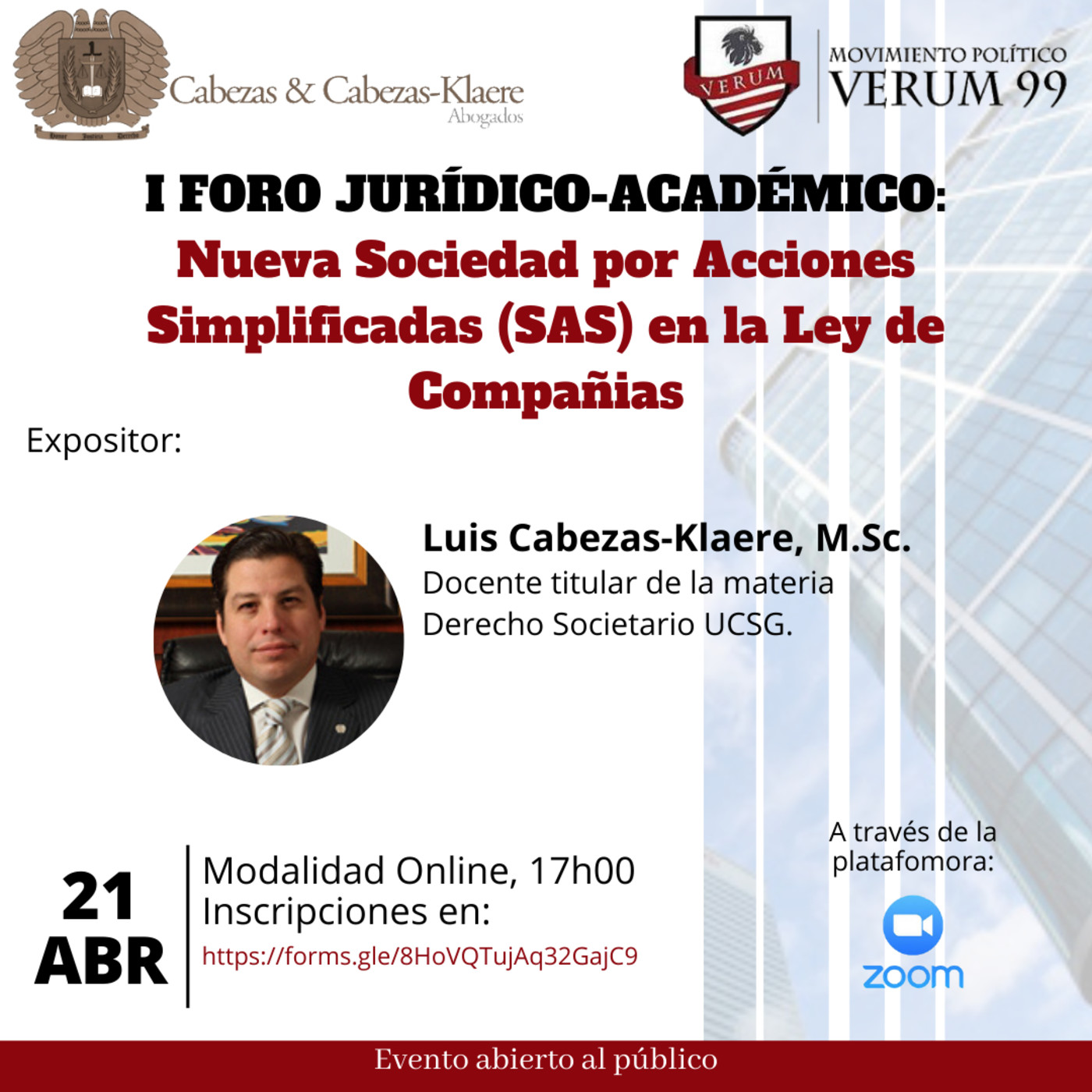 Eventos Jurídicos-Académicos
