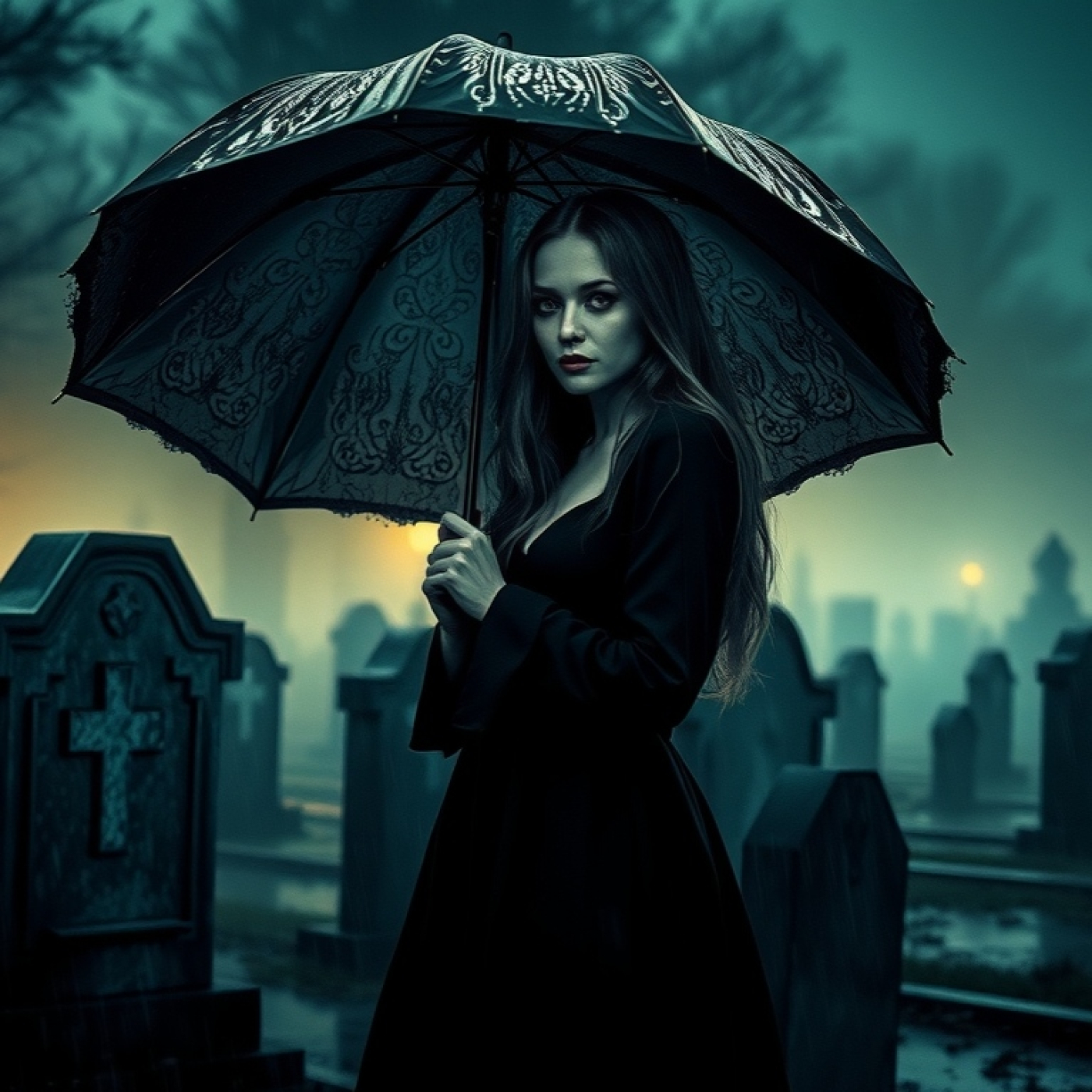 La Dama del Paraguas Negro episode artwork