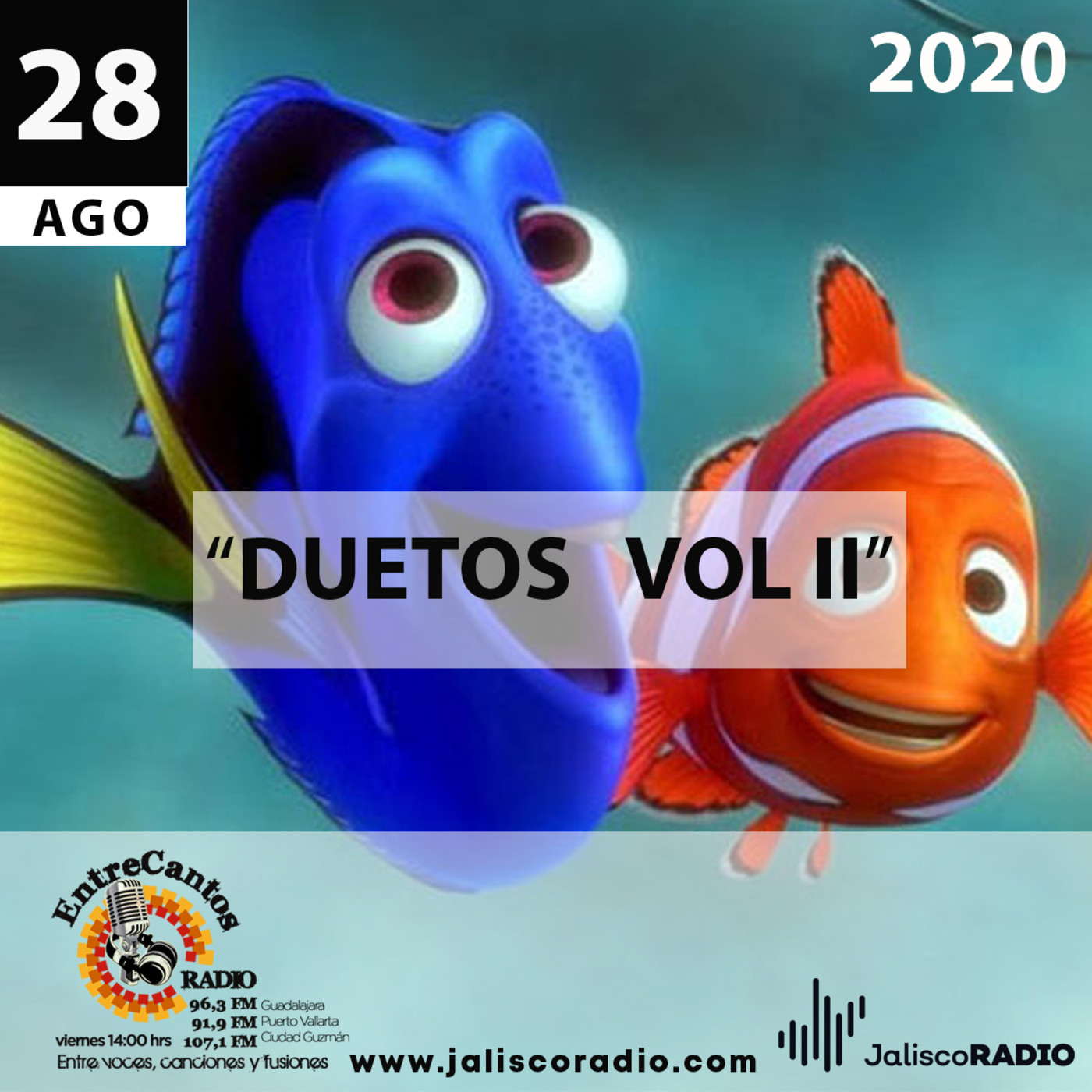 Programa Entrecantos 28 de agosto, 2020: Duetos Vol II episode artwork