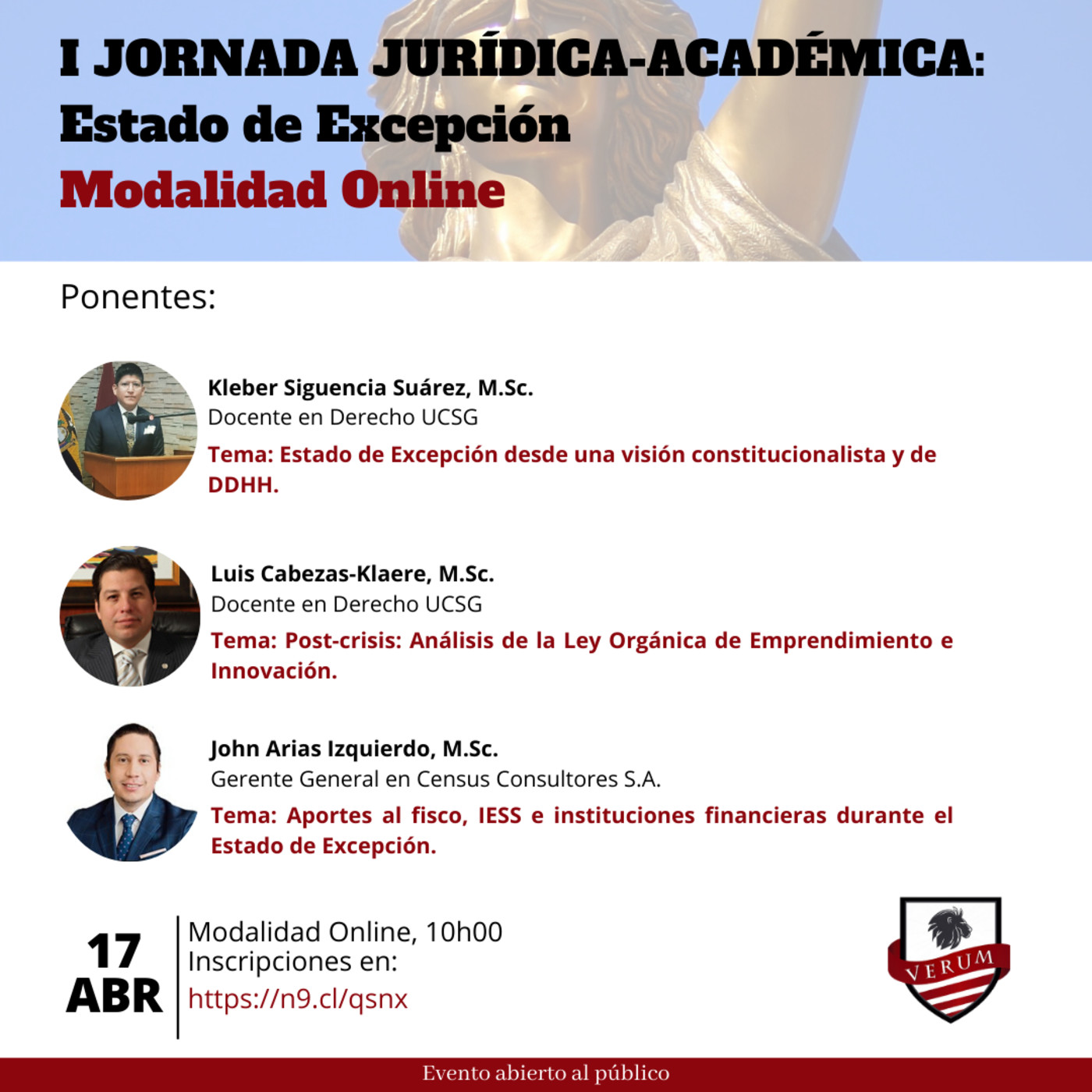 Eventos Jurídicos-Académicos