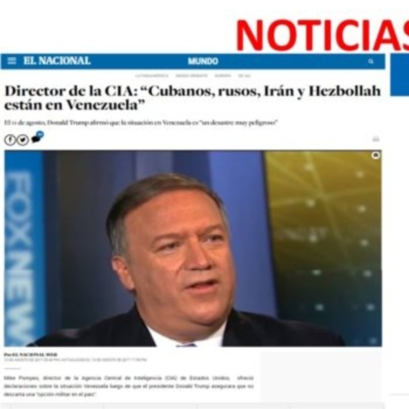 Fake news: caso Venezuela