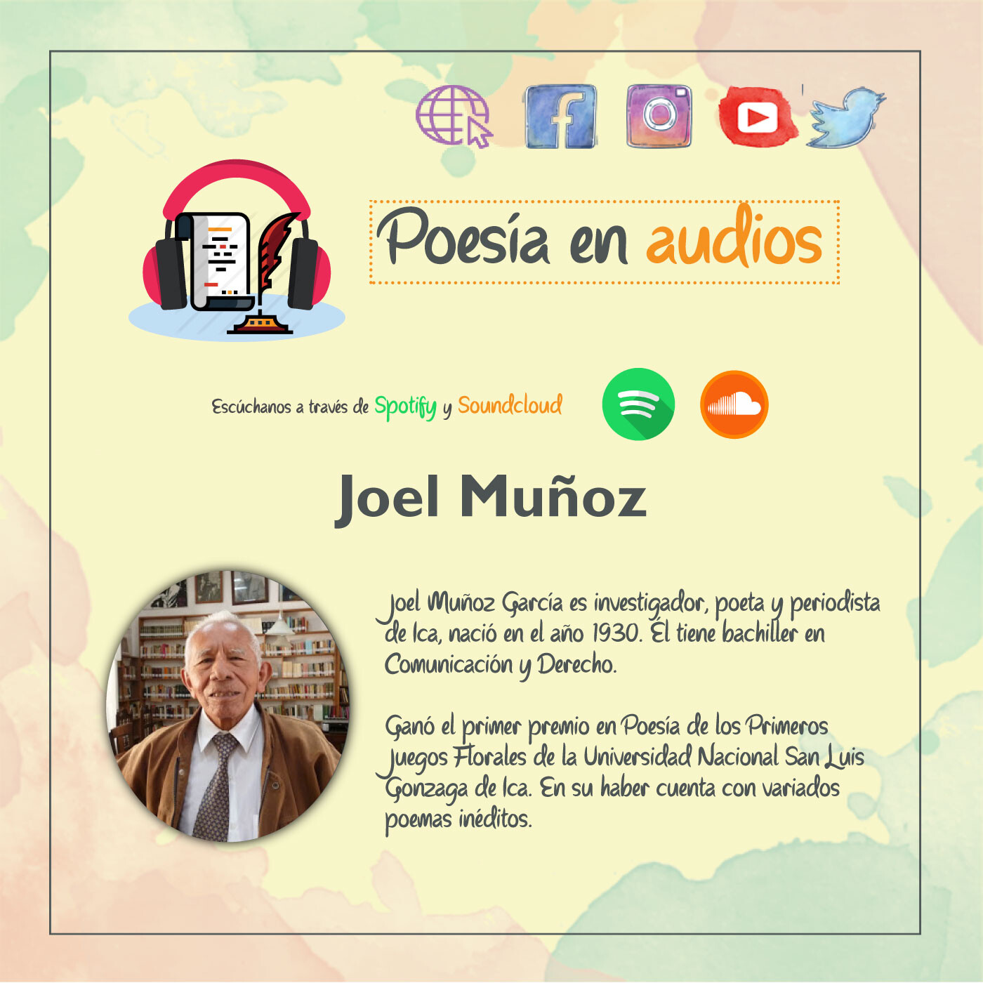 | Poesía en audios |