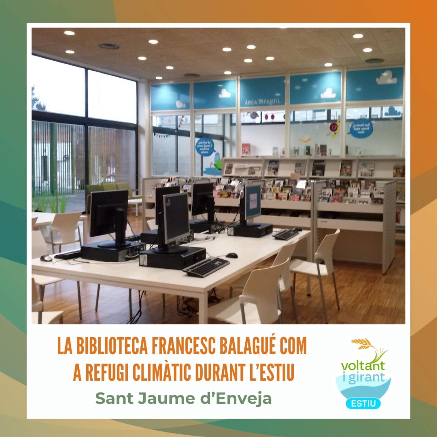 La Biblioteca Francesc Balagué com a refugi climàtic durant l’estiu episode artwork