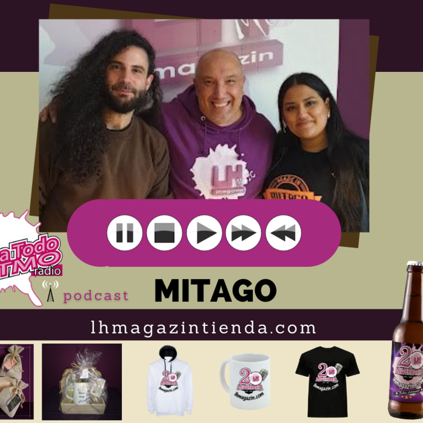 LH a Todo Ritmo - Especial folk con la visita del grupo de rock folk Mitago episode artwork