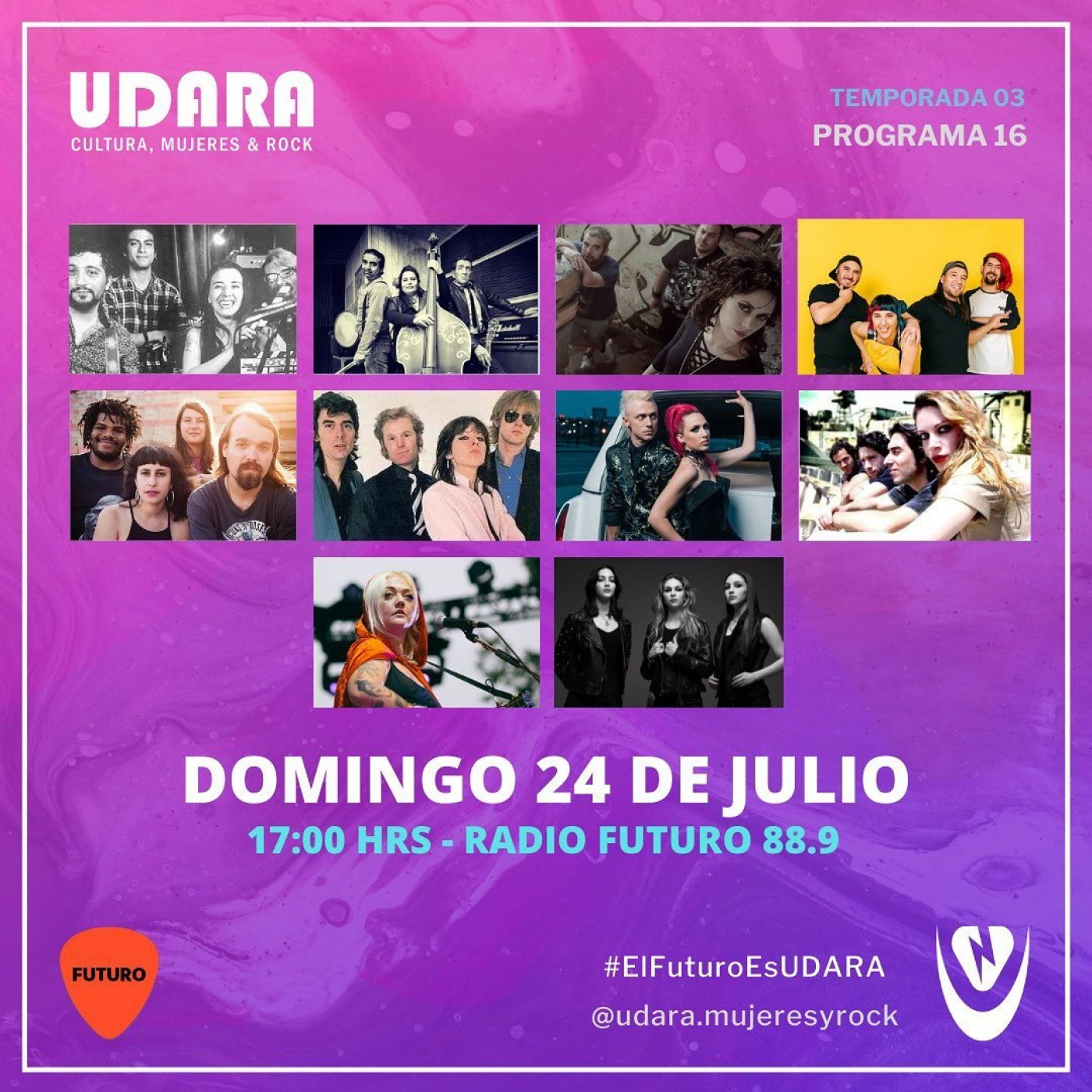 Udara Mujeres y Rock