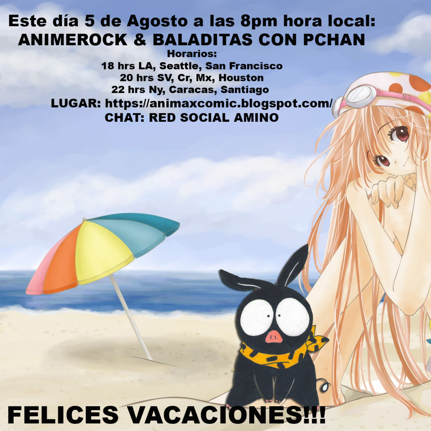 Animerock Classic & Baladitas con Pchan 5 de agosto del 2019 episode artwork