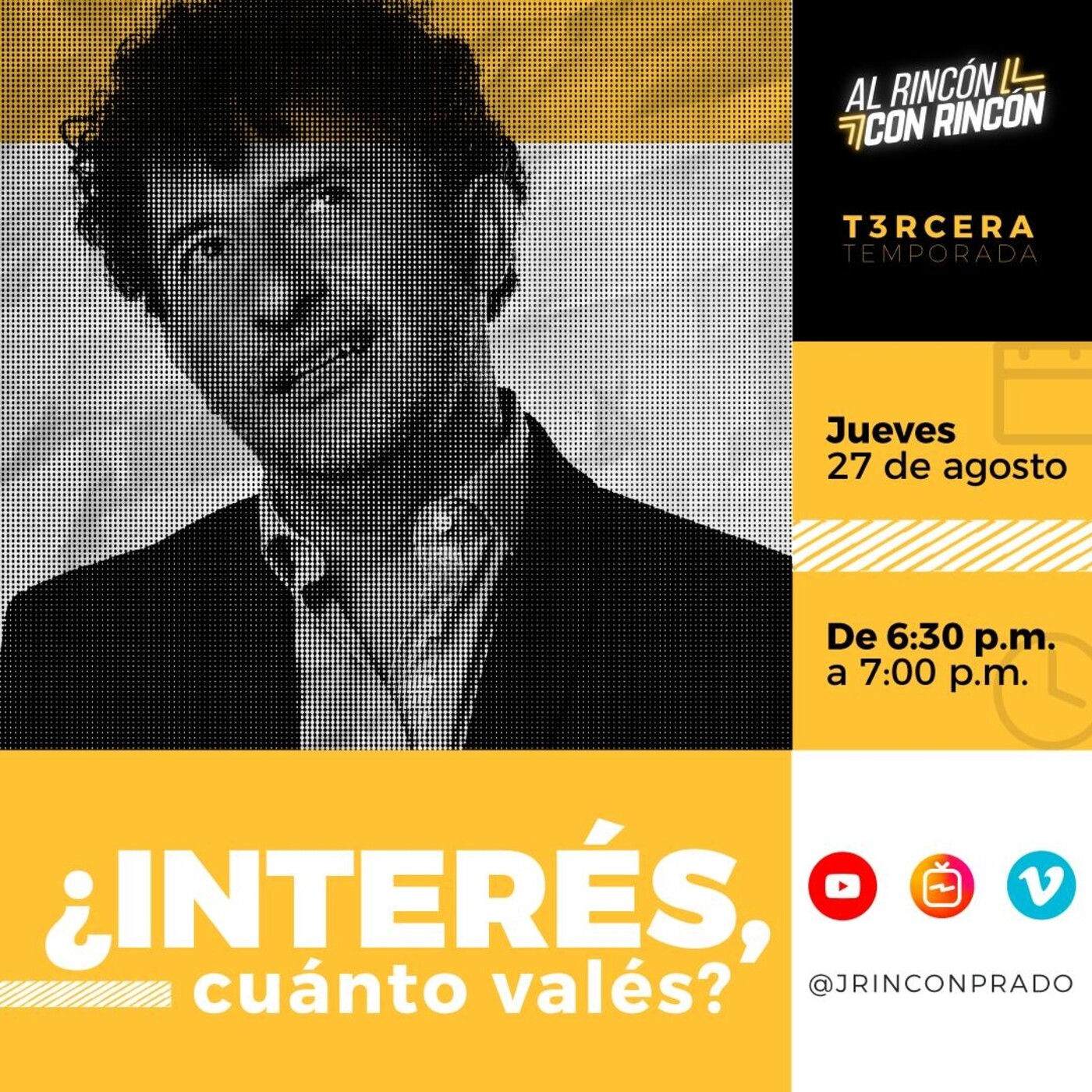 Al Rincón con Rincón