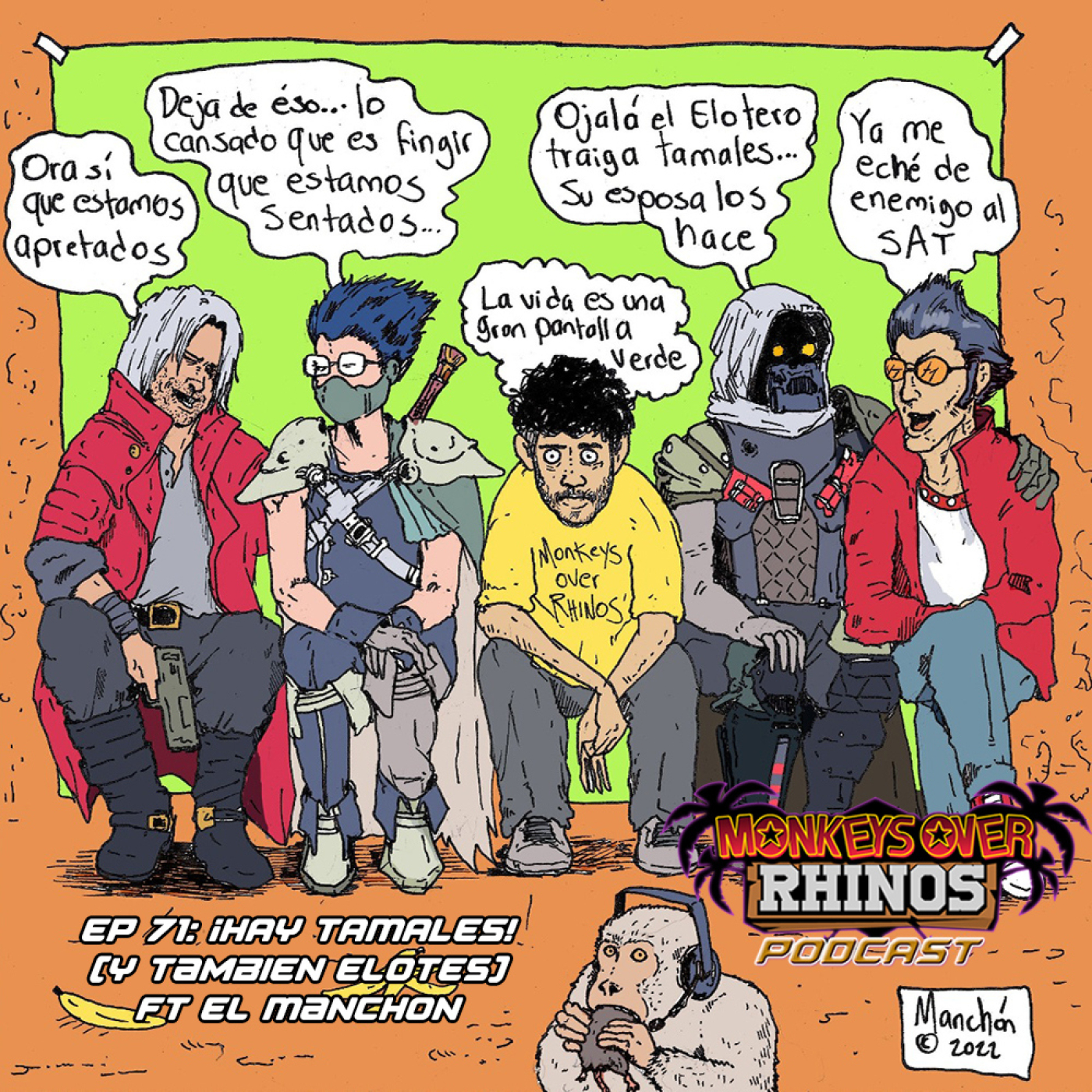 Monkeys over Rhinos