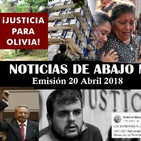 Noticias de abajo 20 de abril 2018