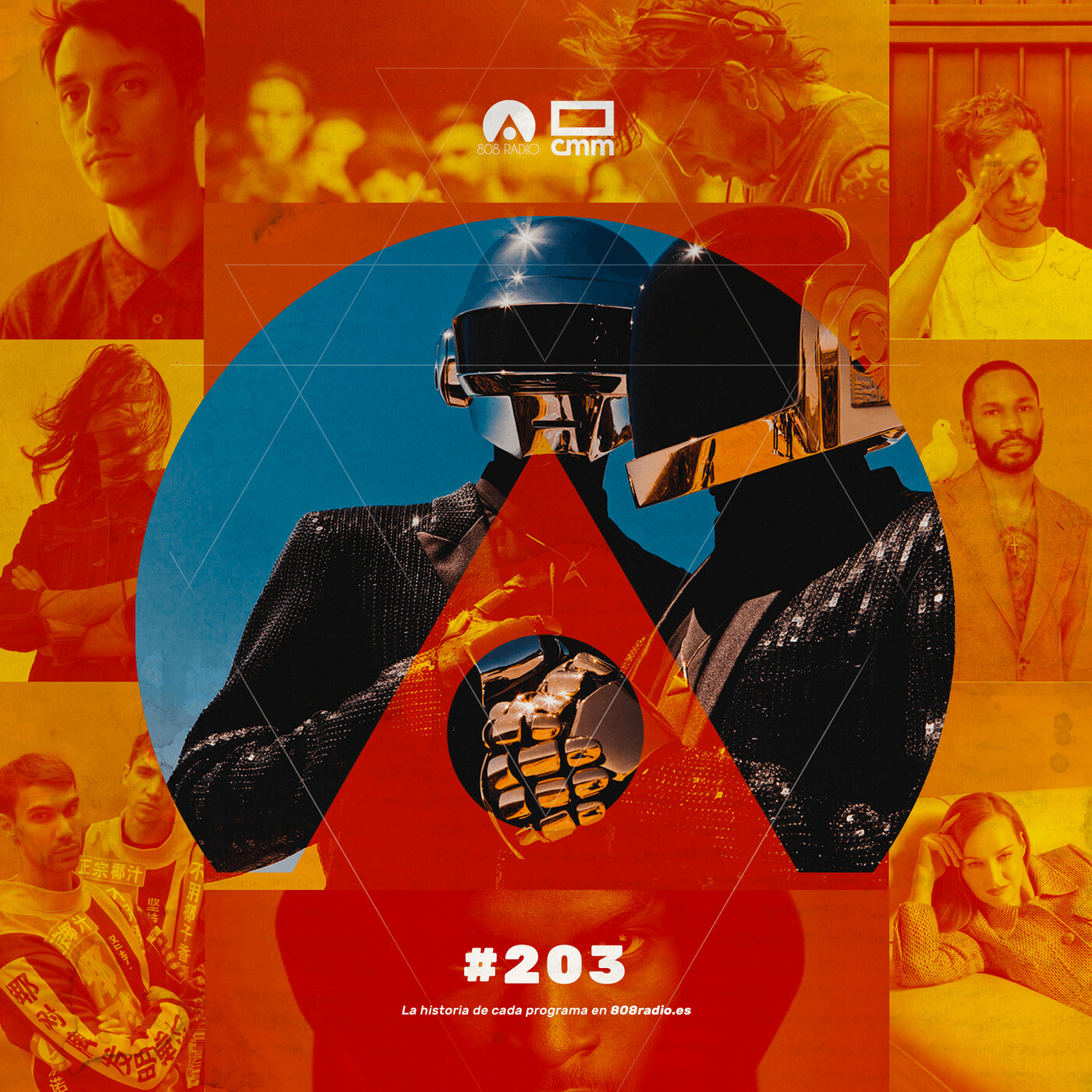 808 Radio #203 / Daft Punk, Óscar Mulero, Kaytranada… / CMM Radio – 27/2/2021 episode artwork