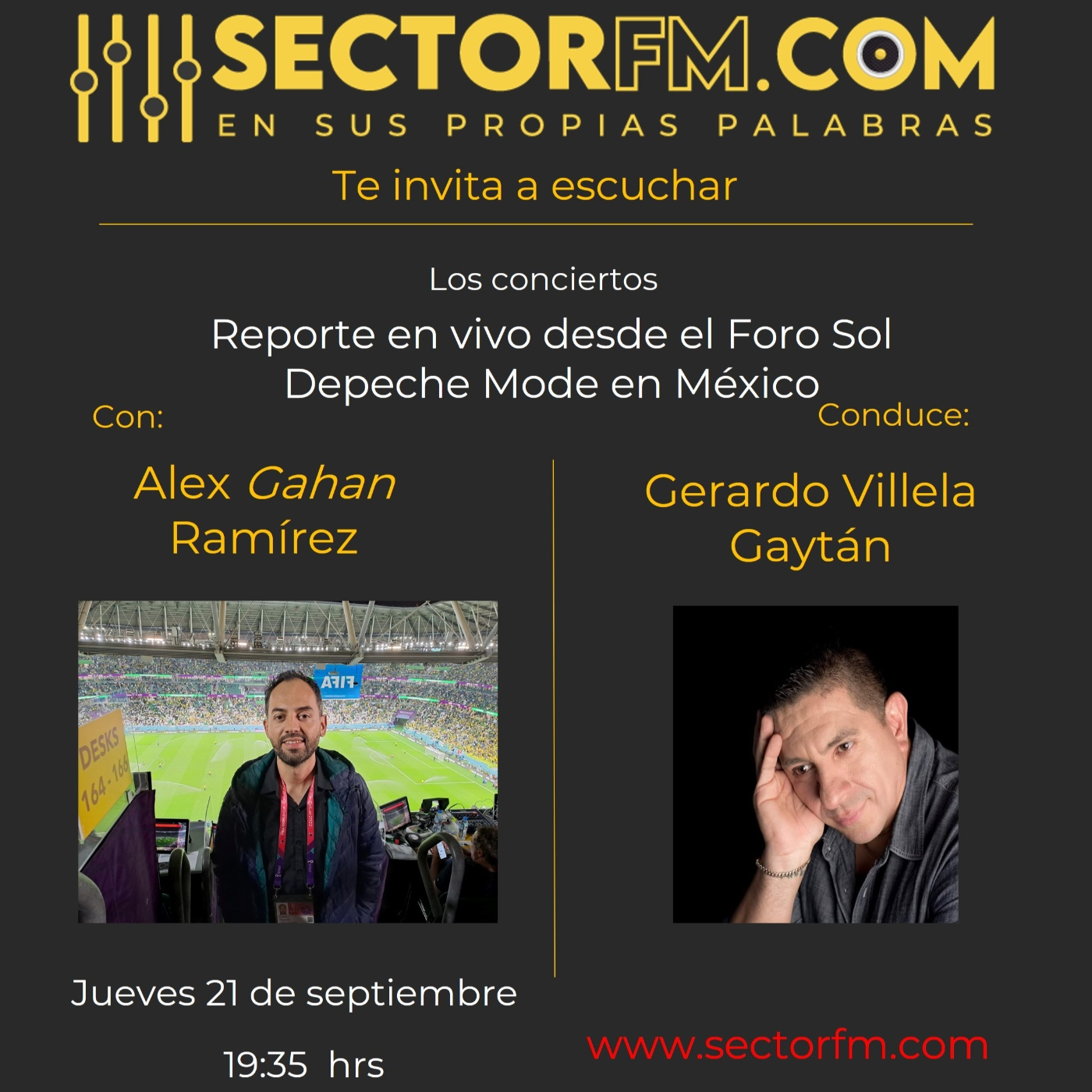 Crónica enlace hasta el Foro Sol con Alex Ramírez Depeche Mode 21-09-23 episode artwork