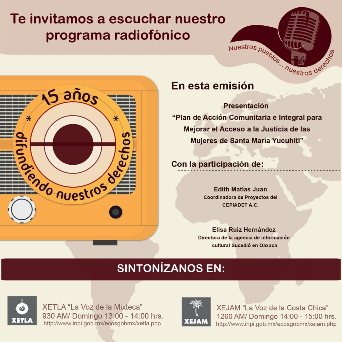 Nuestros Pueblos...Nuestros Derechos