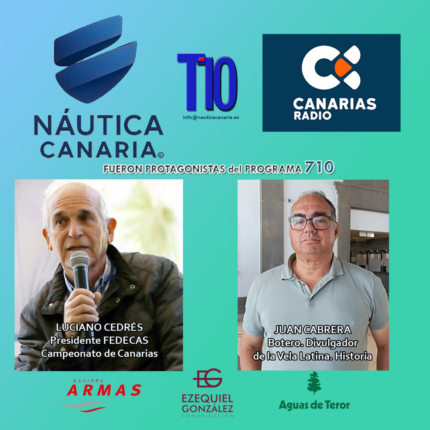 Náutica Canaria.- La Radio Canaria.- hablamos con Luciano Cedrés y con Juanín Cabrera episode artwork