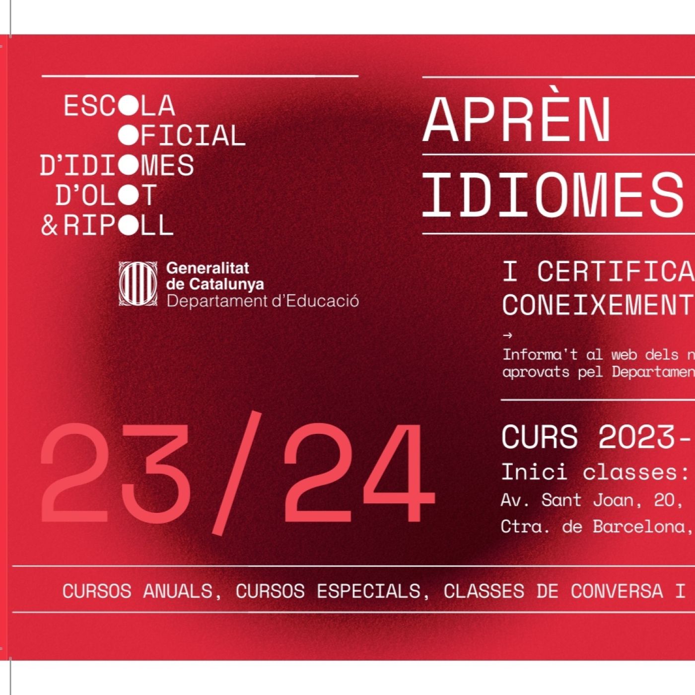 Quins cursos podem estudiar a l'EOI d'Olot i Ripoll aquest curs? episode artwork