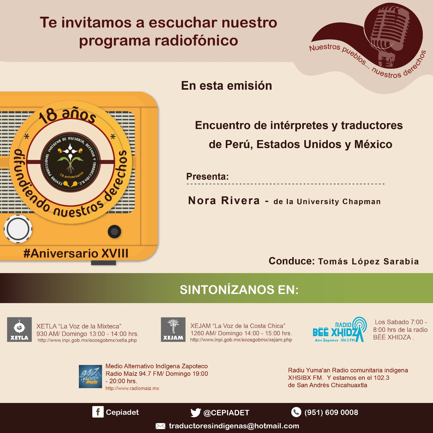 Nuestros Pueblos...Nuestros Derechos
