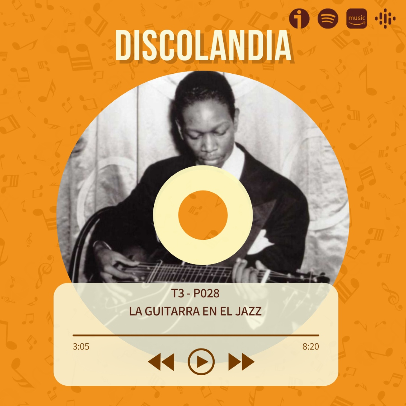 Discolandia: La Guitarra En El Jazz - T03-P28 episode artwork