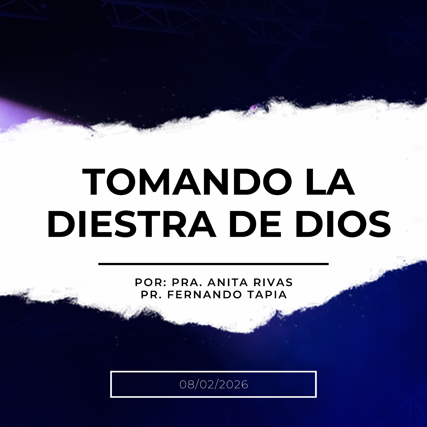 Prédica 8/02/2026: Tomando la diestra de Dios episode artwork