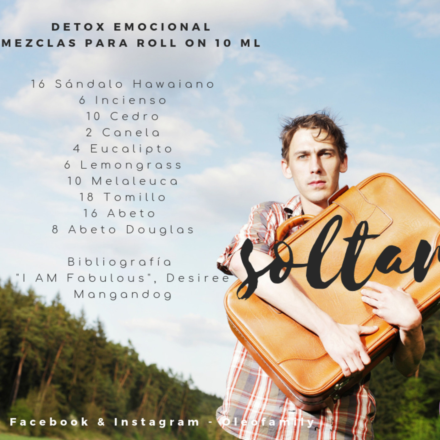 Oleofamily Detox Emocional con aceites esenciales