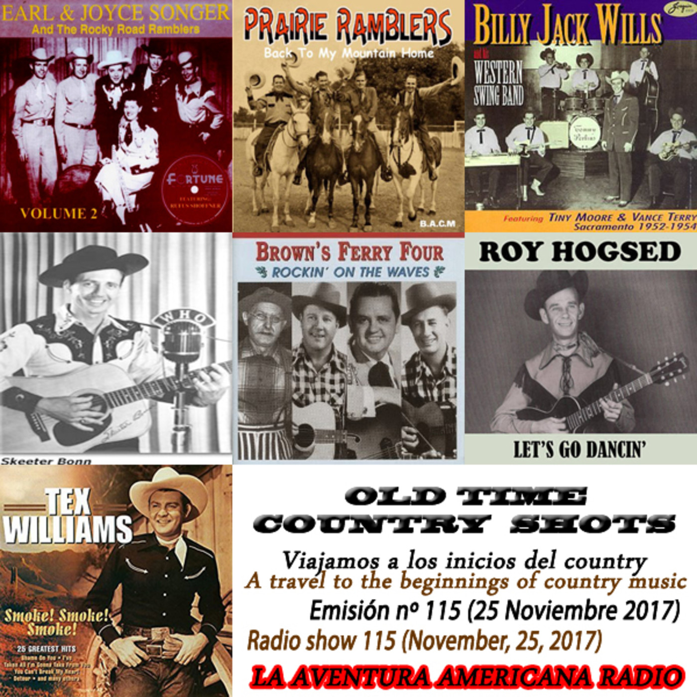 115- Old Time Country Shots (25 Noviembre 2017)