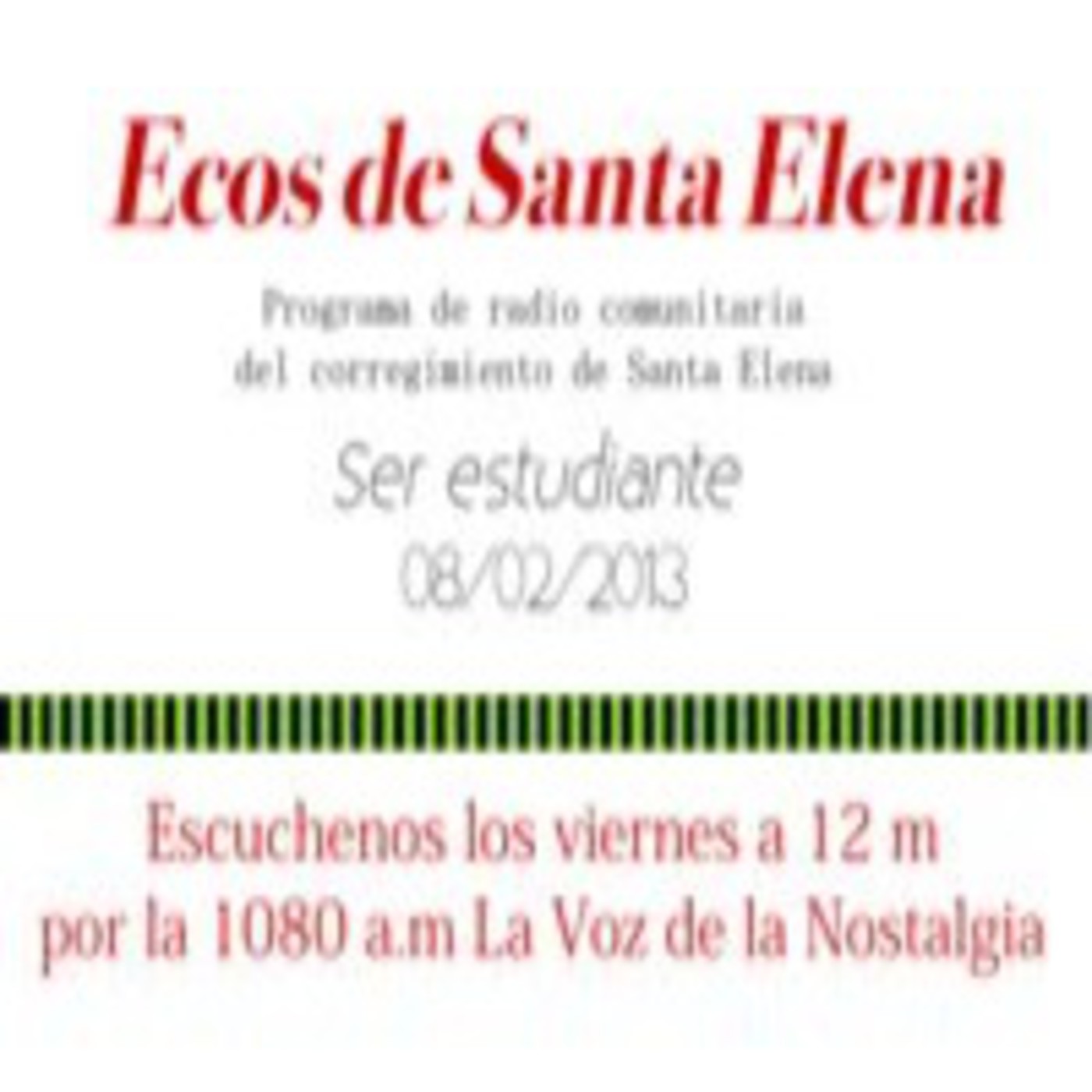 Podcast Ecos de Santa Elena 2013