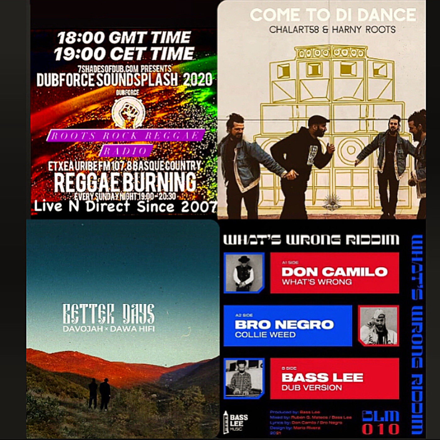Roots Radio Reggae Burning Etxea FM SINCE 2007