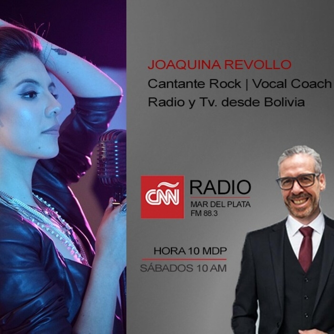 CHARLAS en La 100 y CNN Radio Argentina