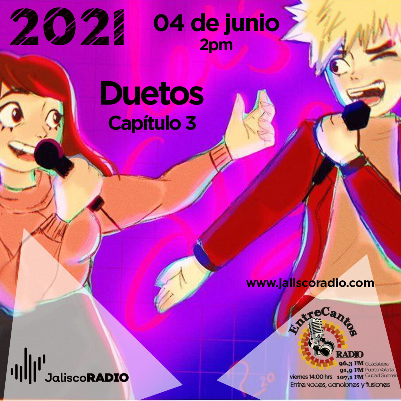 Programa Entrecantos 04 de junio, 2021: Duetos Capítulo 3 episode artwork