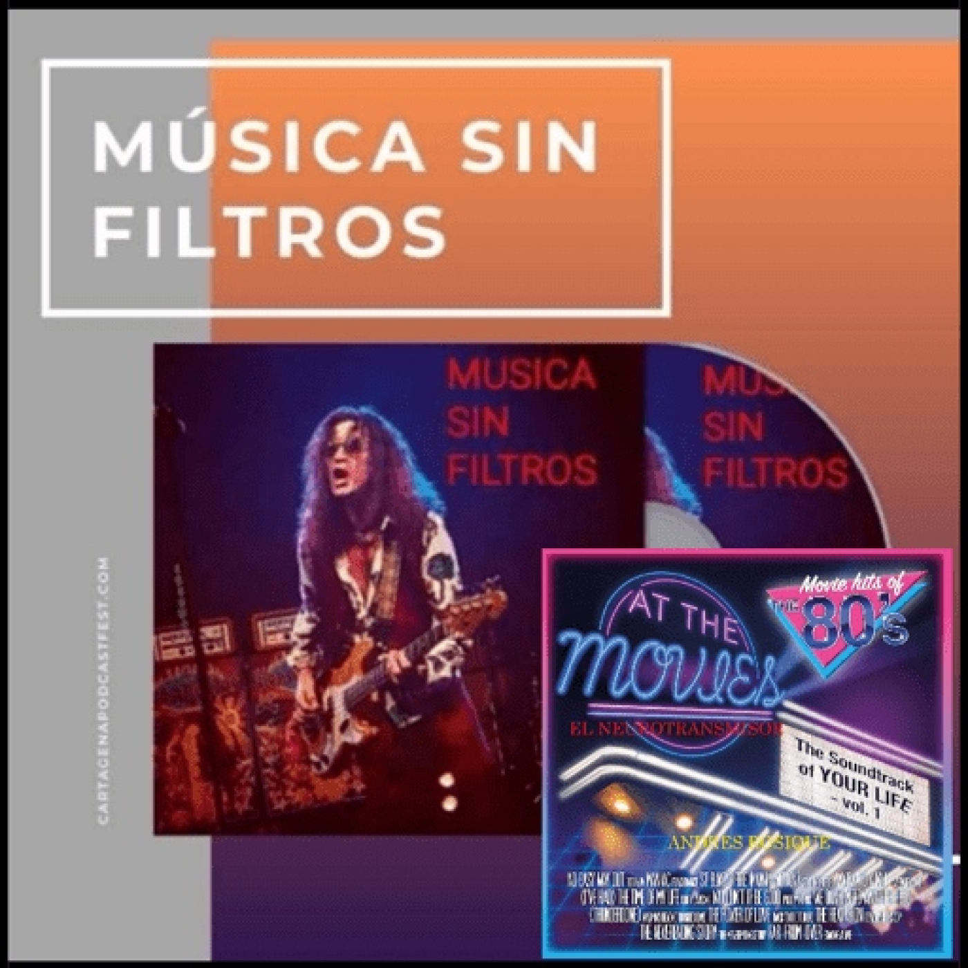 MUSICA SIN FILTROS PROGRAMA 215(INCLUYE SECCIÓN EL NEUROTRANSMISOR CON ANDRES ROSIQUE) episode artwork
