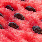 Como comer la sandia