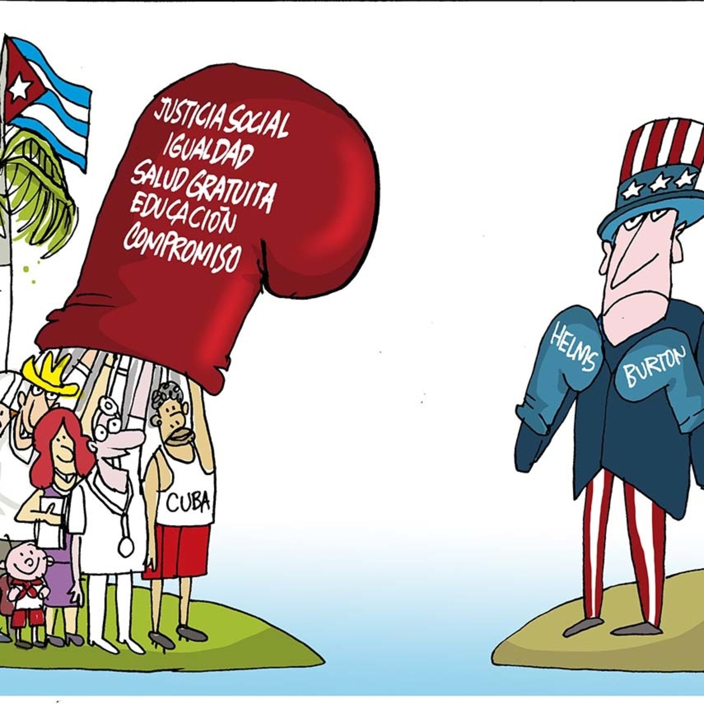 Cuba contra la Ley Helms Burton