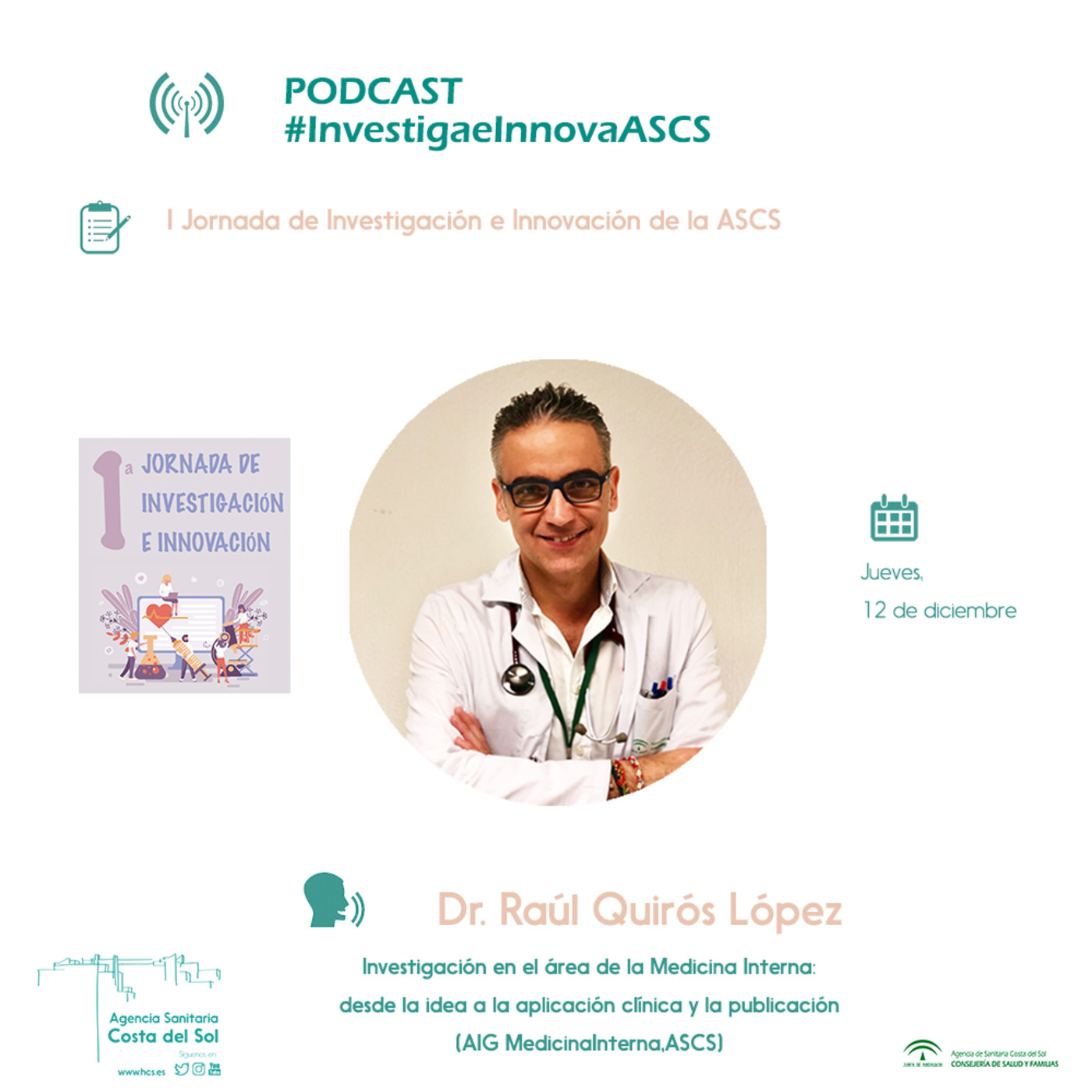 I Jornada de Investigación e Innovación ASCS