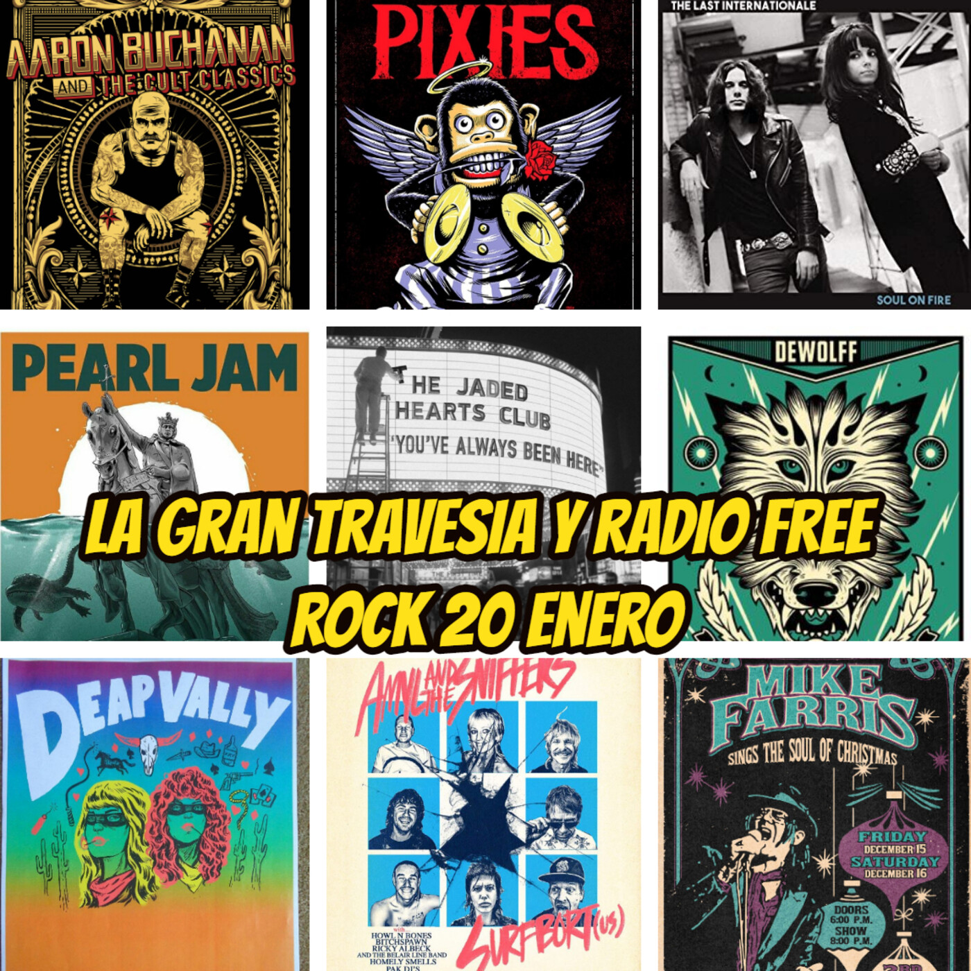 Pixies, Mike Farris, Last Internationale, Volbeat, DeWolff...La Gran Travesía. - Episodio exclusivo para mecenas episode artwork