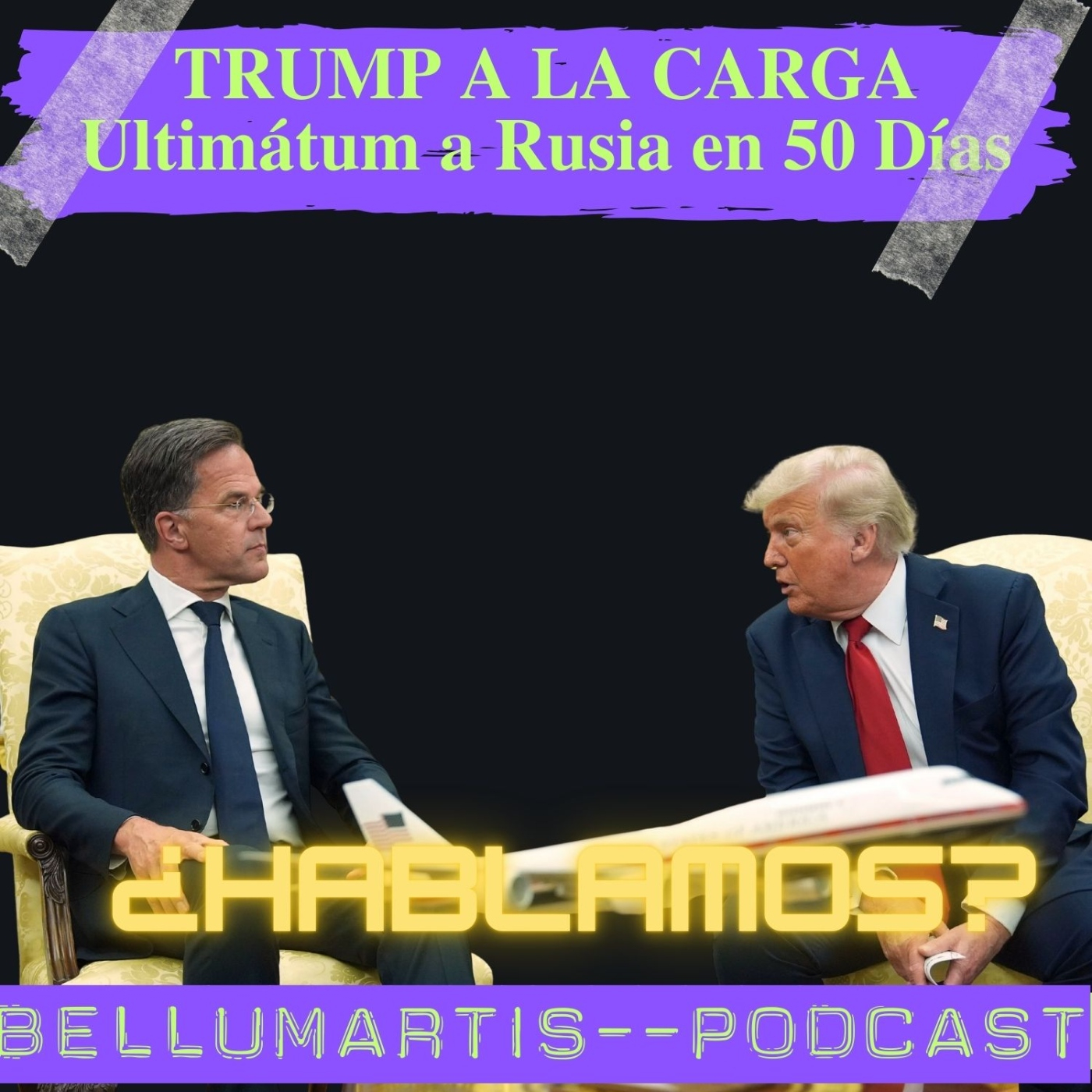 TRUMP A LA CARGA: Europa Compra Armas de EE.UU. para Ucrania | Ultimátum a Rusia en 50 Días