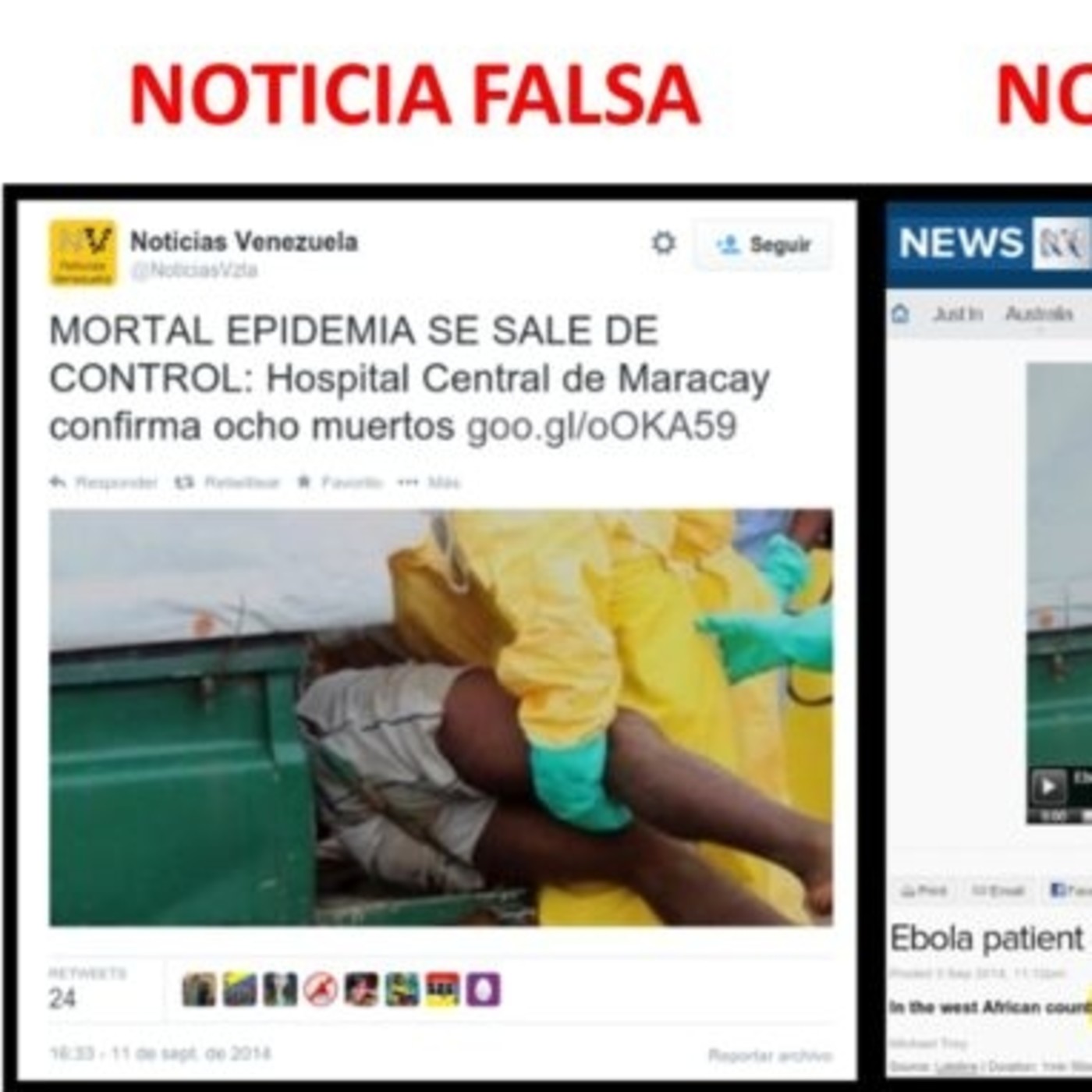 Fake news: caso Venezuela