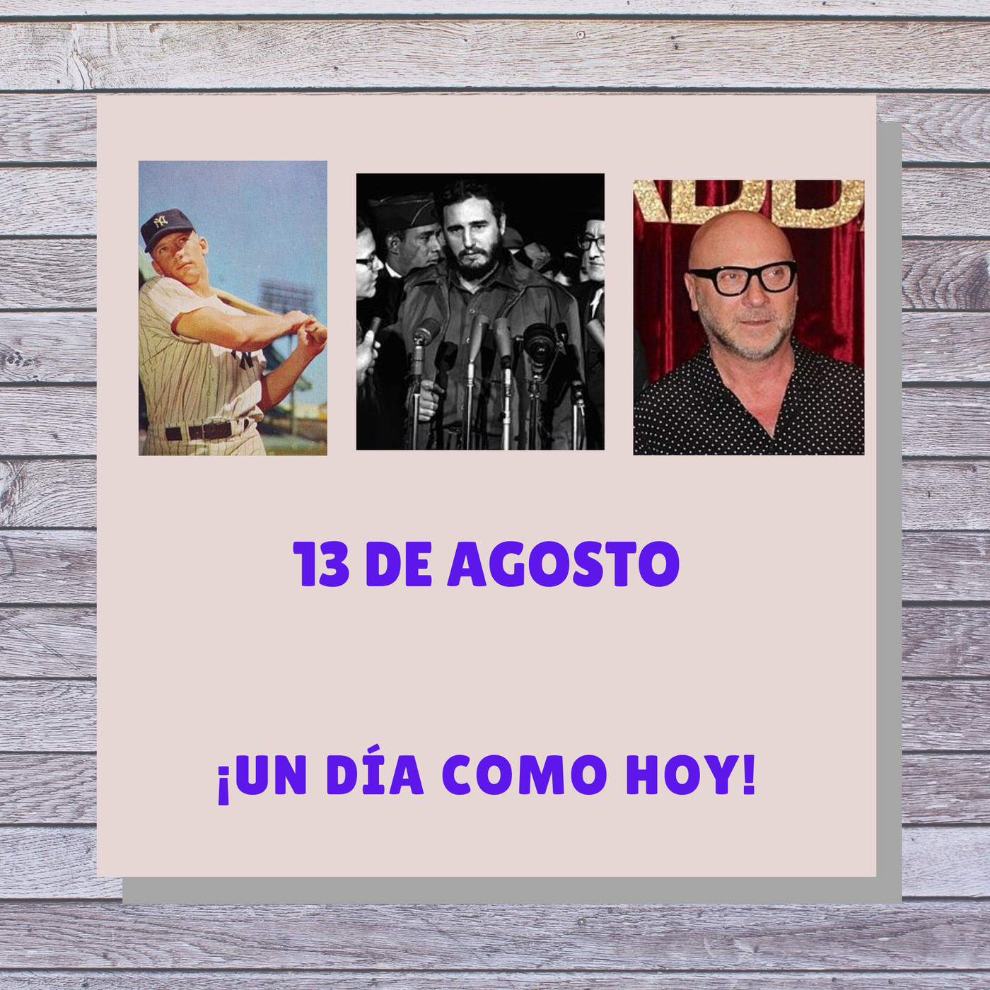Un Día Como Hoy