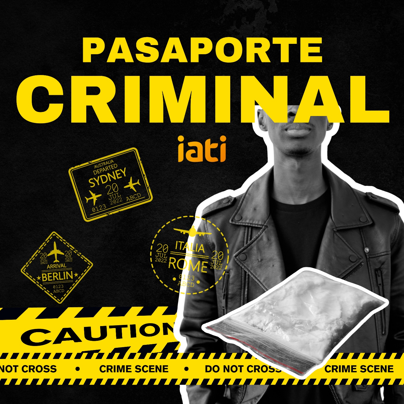 Pasaporte Criminal, Crímenes y Viajes