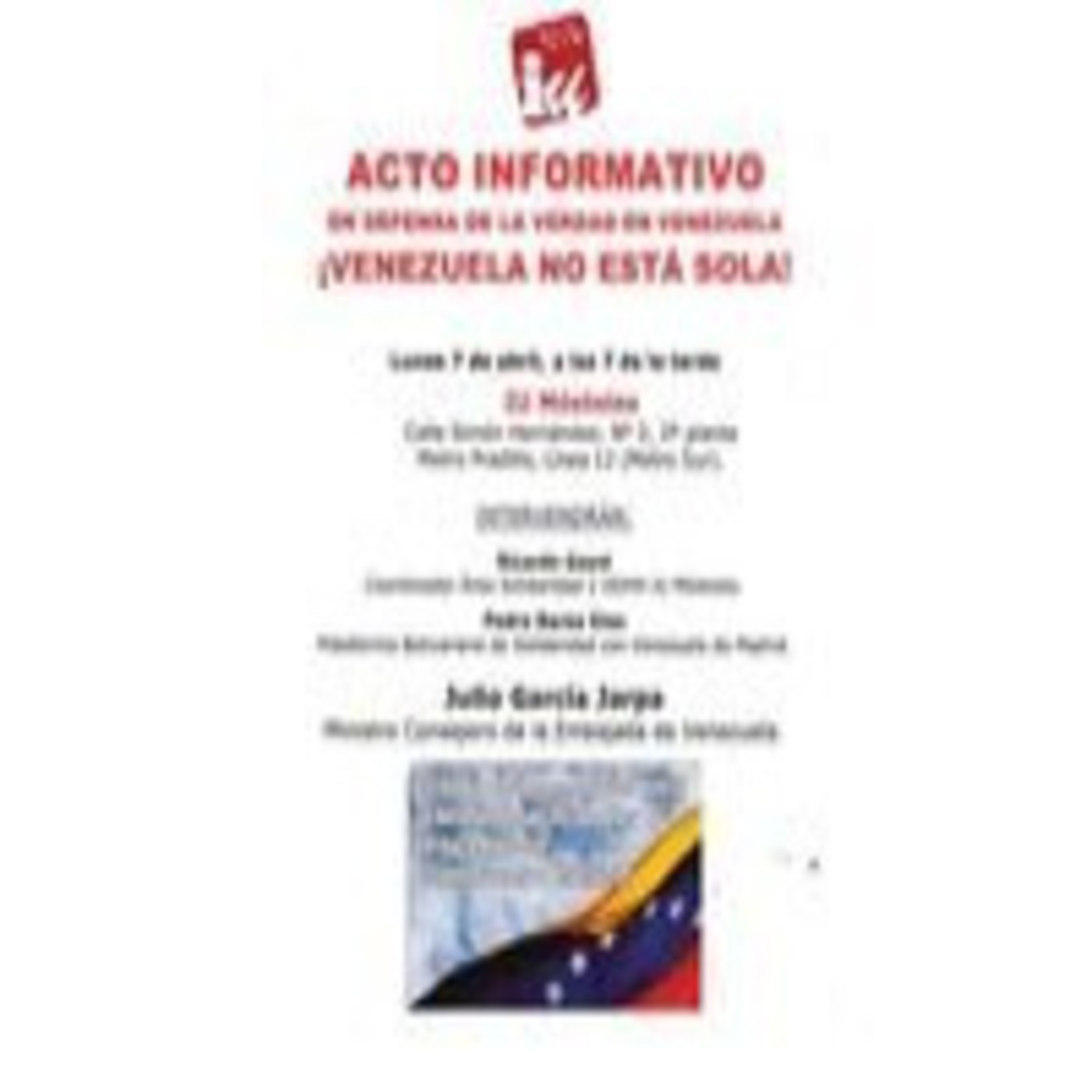 En defensa de la verdad en venezuela. ±venezuela no estÁ sola!