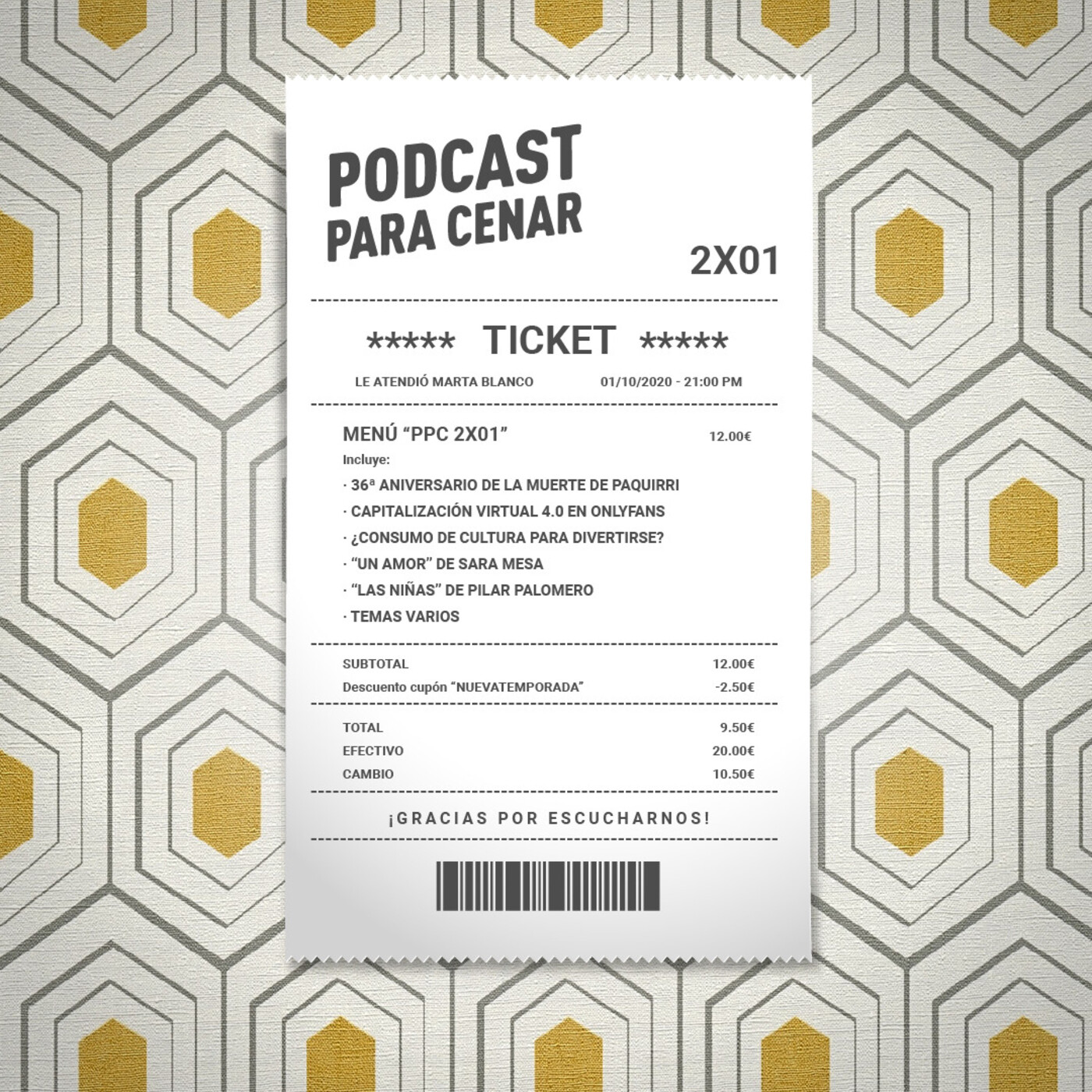 Podcast para cenar