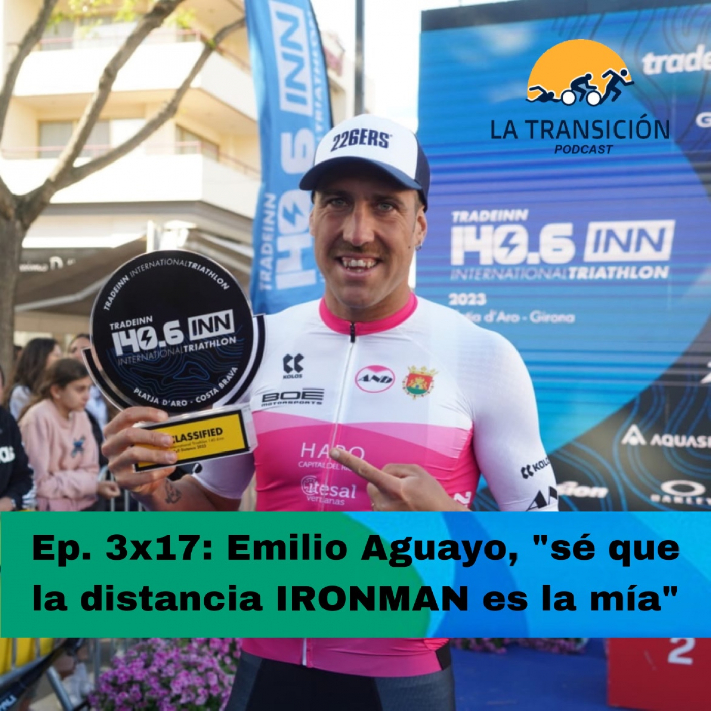 Ep. 3x17: Emilio Aguayo, "sé que la distancia IRONMAN es la mía" episode artwork