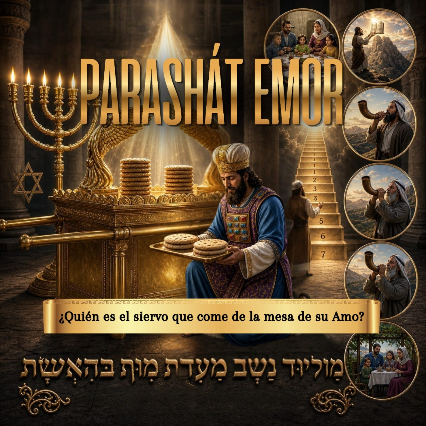 Parashat: Emor : ¿ Quien es el siervo que come de la Mesa de su Amo? 5786. episode artwork