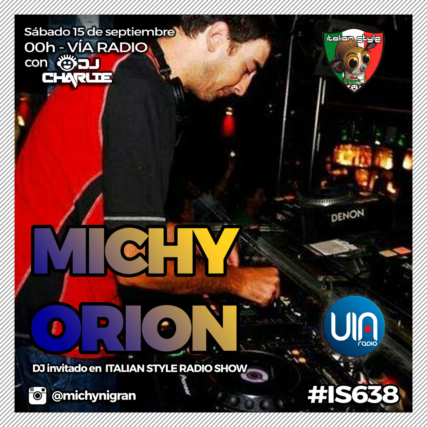 Italian style radio show 638 15-09-2018 episode artwork