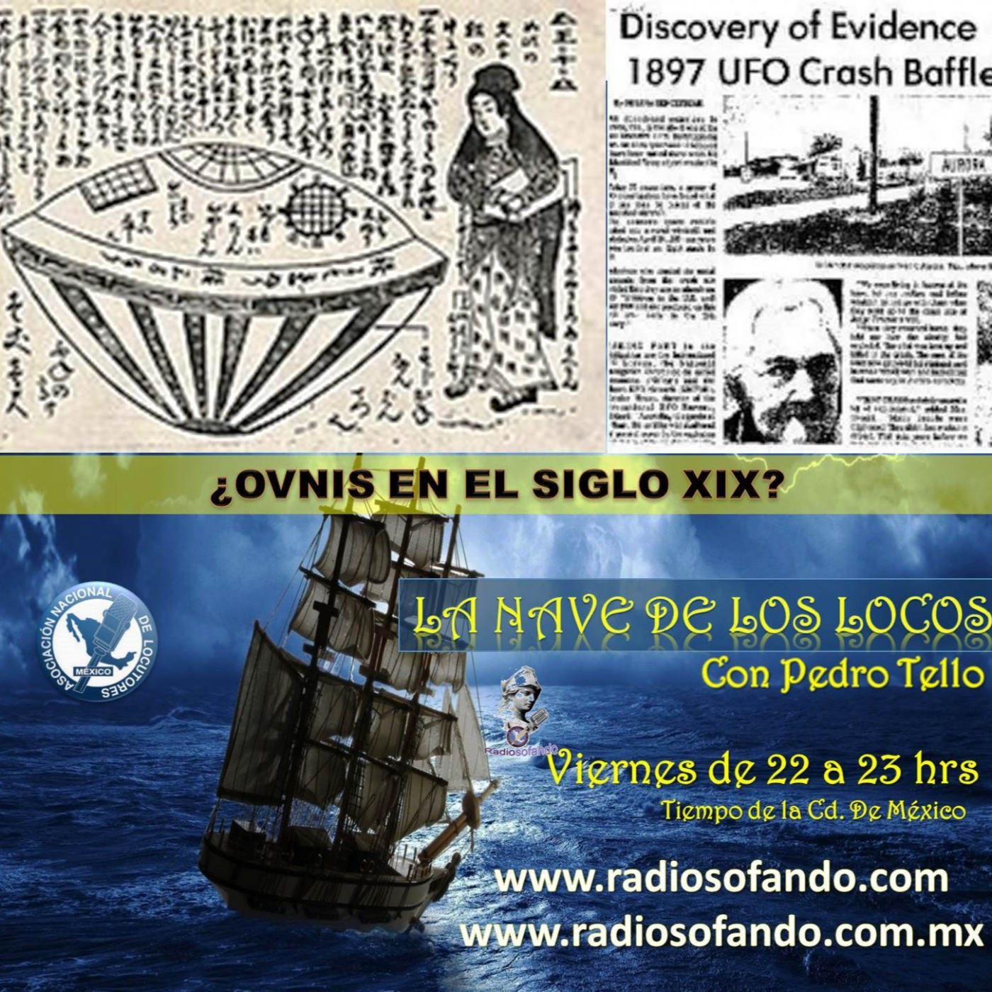 La Nave de los Locos_OVNIS EN EL SIGLO XIX_25-02-22 episode artwork