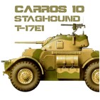 CARROS 10 #21 T17E1 Staghound, el sabueso explorador