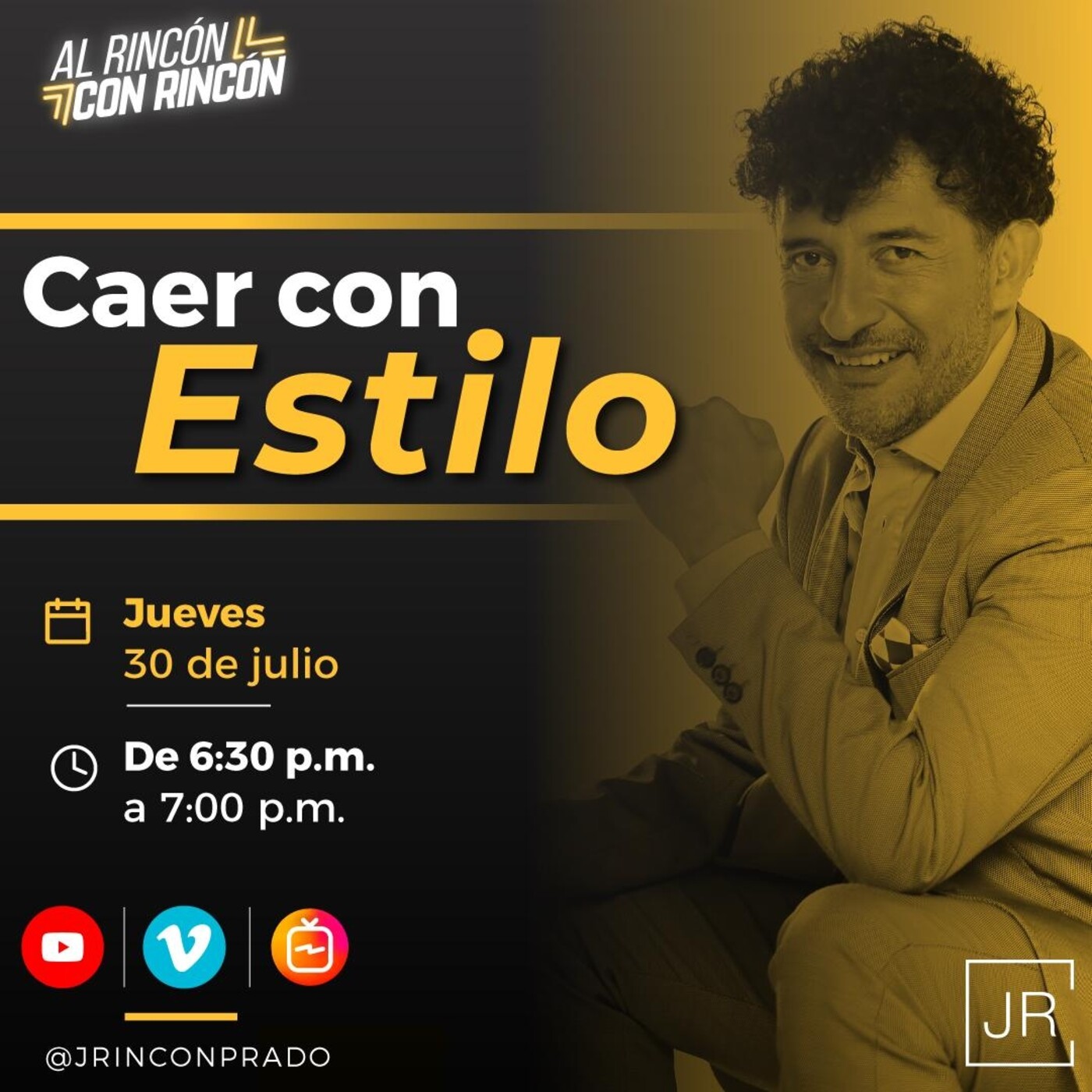 Al Rincón con Rincón