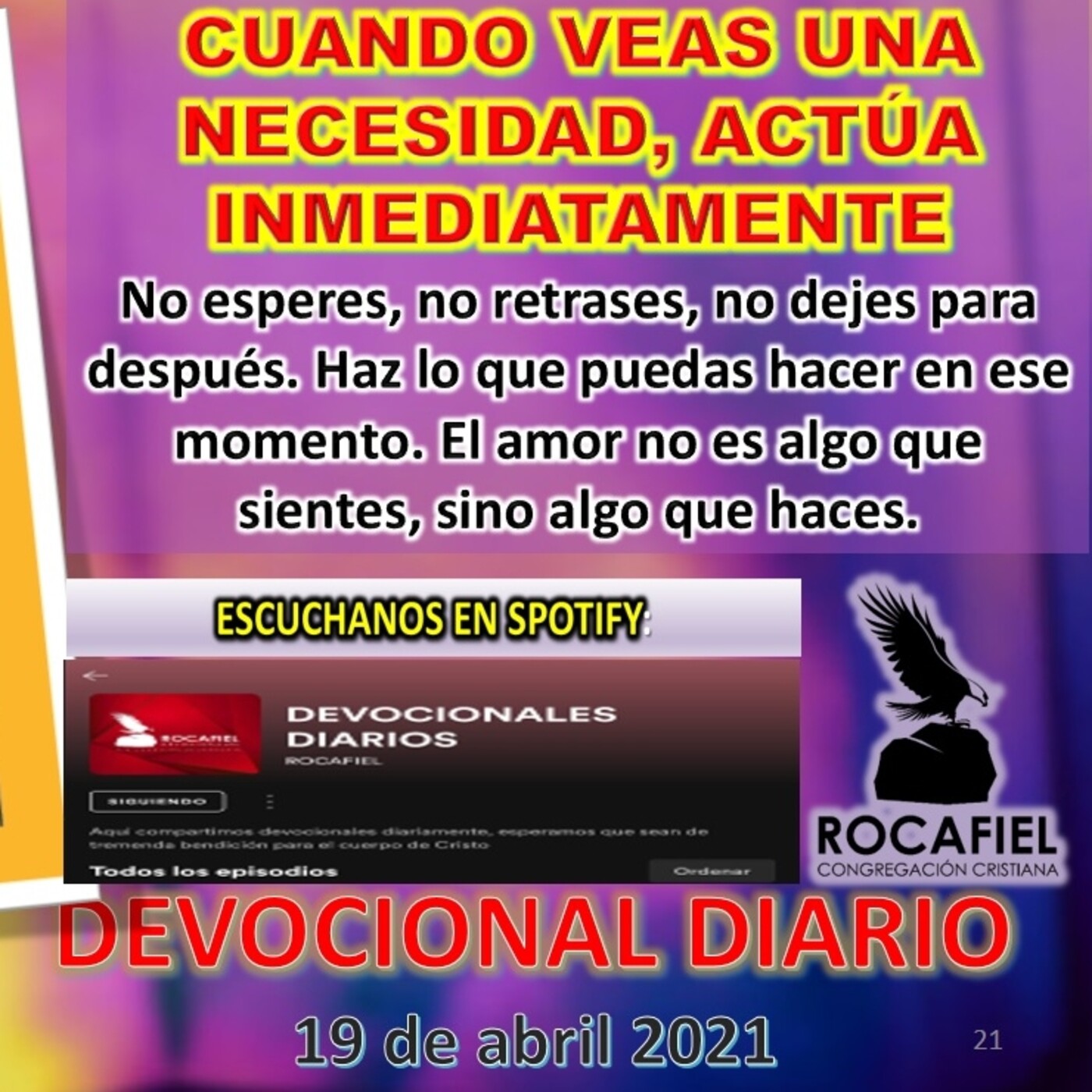 DEVOCIONALES DIARIOS