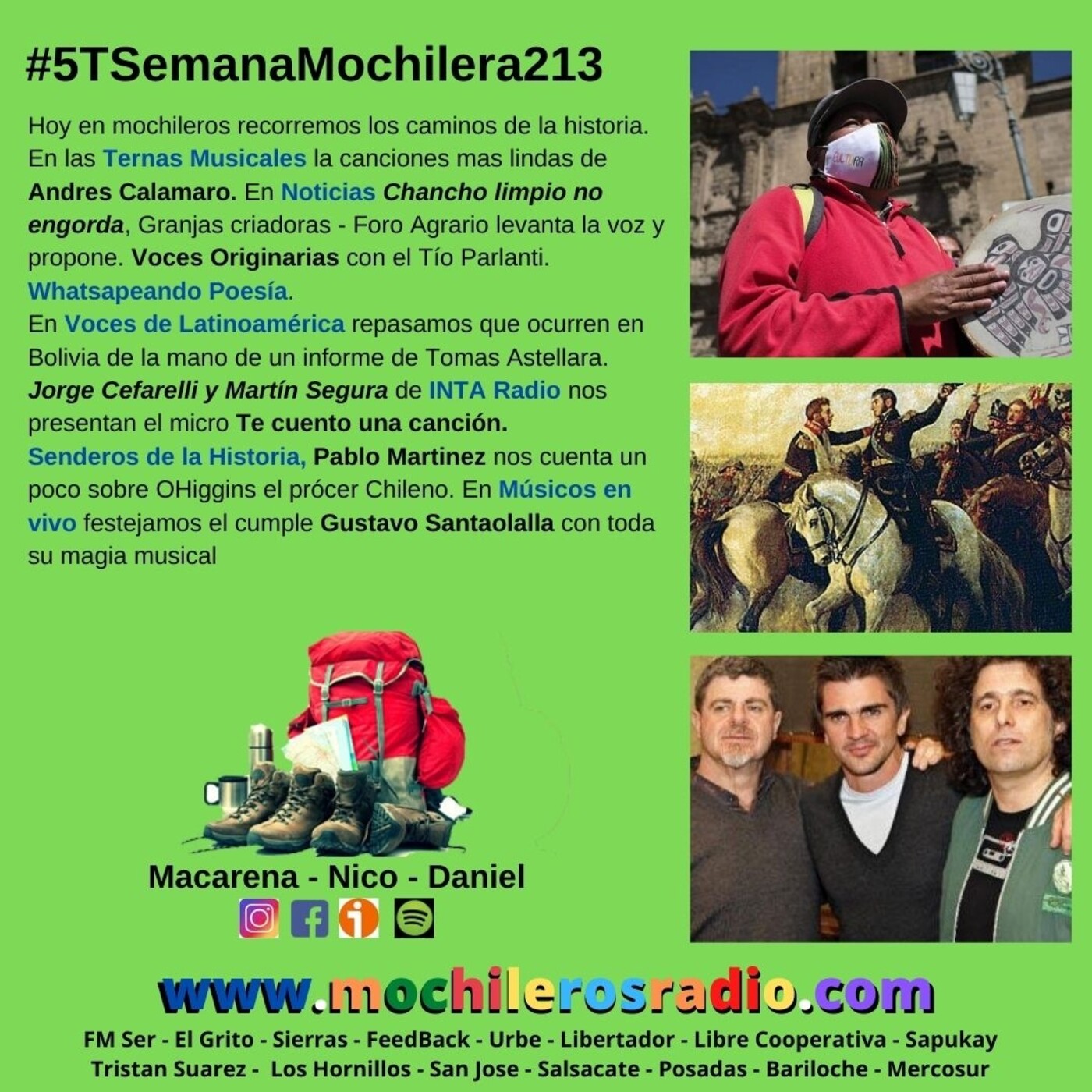 Mochileros 213- 21 de Agosto 2020 episode artwork