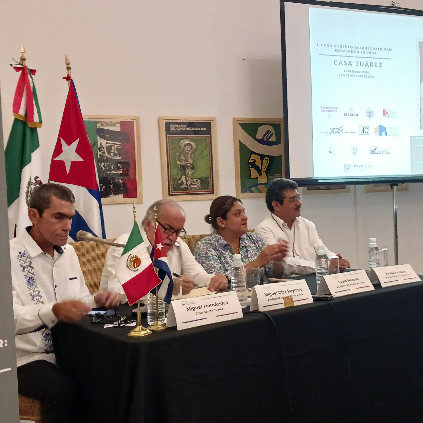 Intercambios culturales México-Cuba en el II Foro Gilberto Bosques