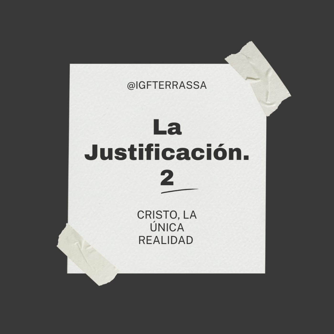 La Justificación 2 (Cristo, la única realidad 23) - Pastor Kenneth Solá episode artwork
