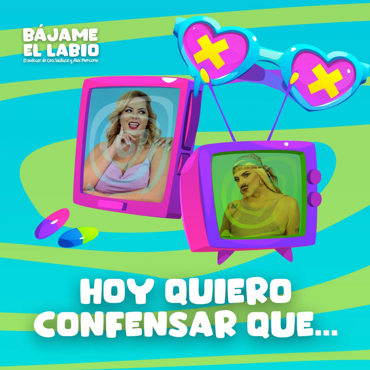 Bájame el labio - Ceci Wallace y Alex Mercurio