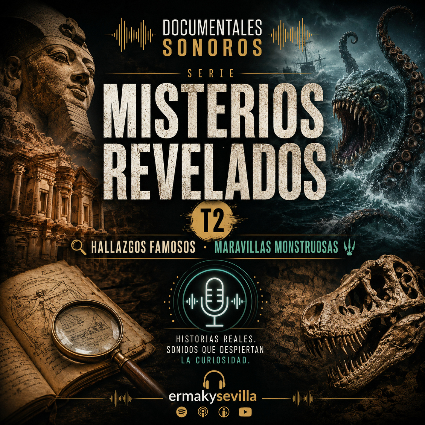 Misterios revelados T2: Hallazgos famosos· Maravillas monstruosas